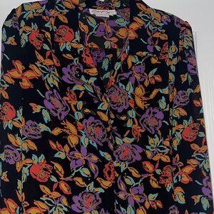 Vintage Floral Women's Top - Multicolor

g